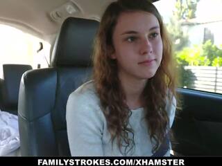 Family Strokes - Cute Teen Sucks Her Stepdad for a Car | xHamster