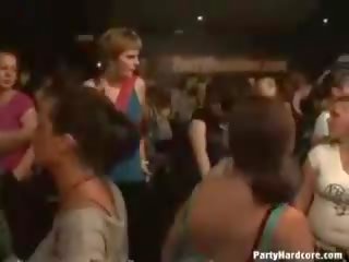 Slutty club bitches fucking at wild party