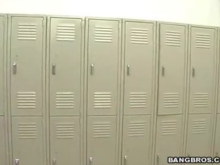 Busty grand milf suck extractings In the Male Locker Room