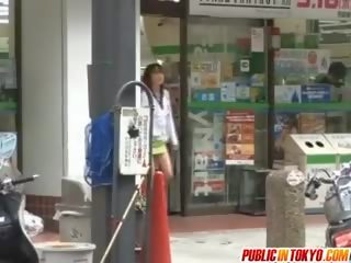 Incredible Asian Chick In Public xxx movie Action