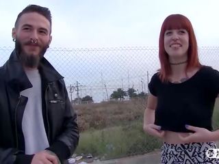 Las Folladoras - oversexed Spanish pornstar picks up and fucks a fellow thereafter public topless mov